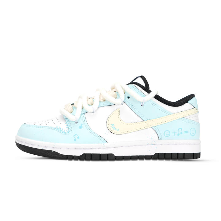 Nike Nike Dunk Black White, Wonder Music Leather Slip Resistant Abrasion Resistant Slip Resistant Abrasion Resistant Low top