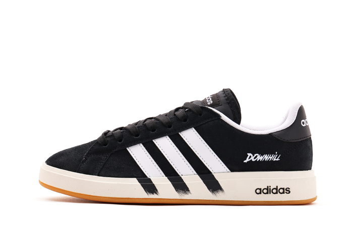Adidas Adidas Grand Court Base 00s Synthetic Leather Low top Skateboard Shoes Unisex Black White
