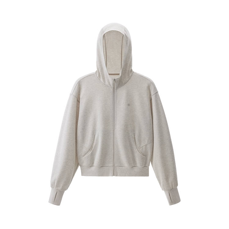 BANANA IN Cropped Coats Women's Hooded Moderate