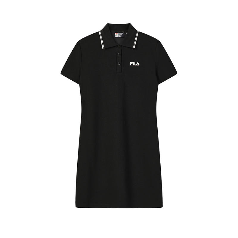 FILA ORIGINALE Short Sleeved Dress Women's Black