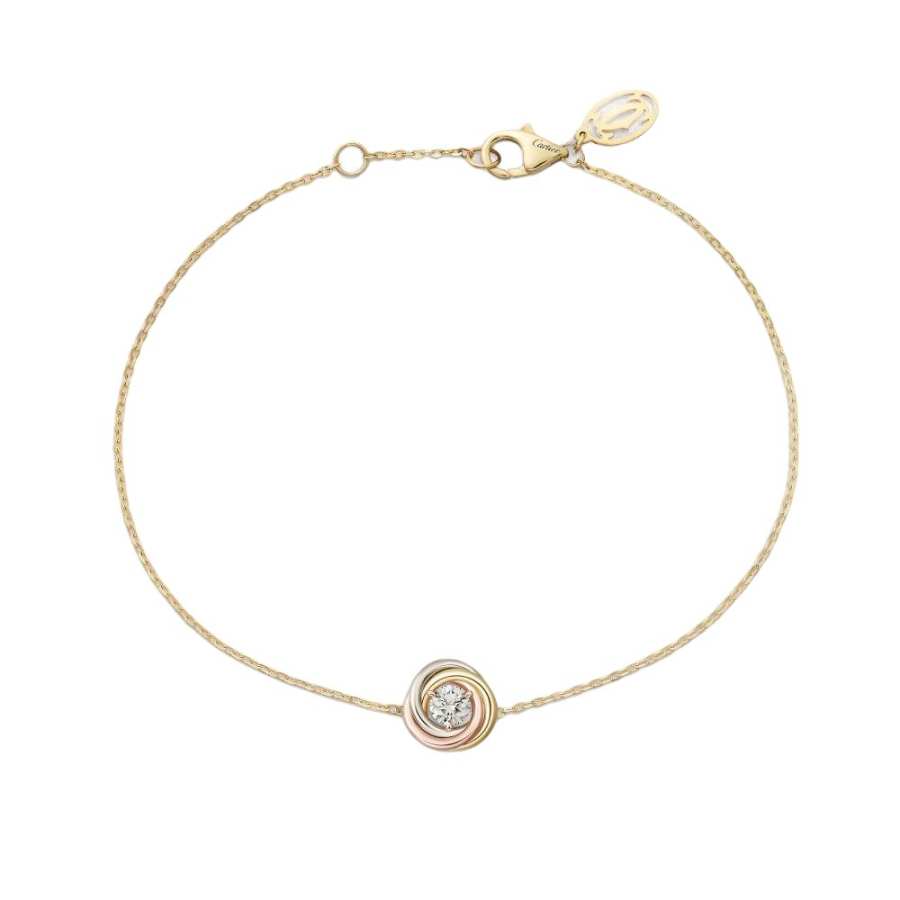Cartier 18k diamond bracelet