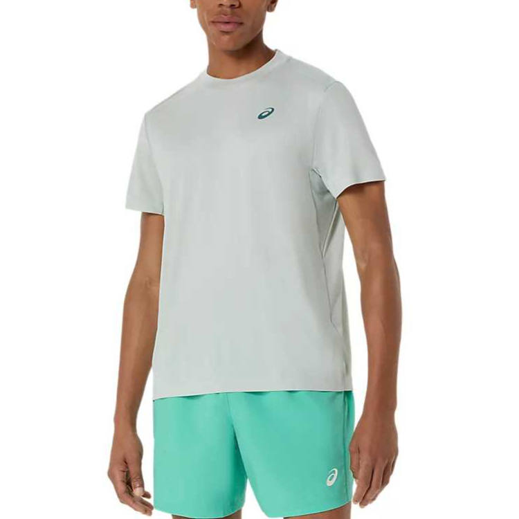 ASICS ASICS Tennis Tops Men's Cold Moss Crew Neck Moderate