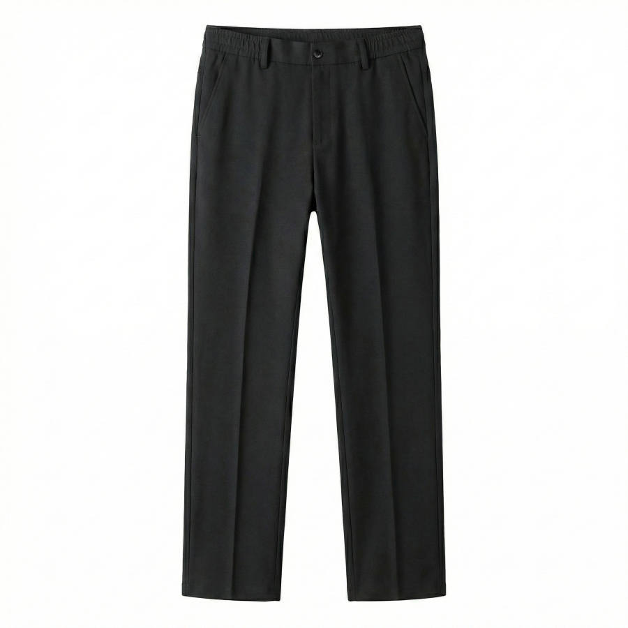 Hodo Casual Pants Men's Moderate Straight Fit Pants