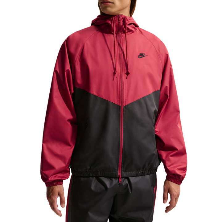 Nike Nike WINDRUNNER Jackets Men's Dark Red/Black/Black Team Hooded Moderate Other