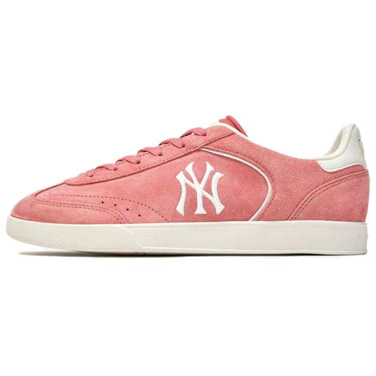 MLB New York Yankees Lightweight Slip Resistant Low top Skateboard Shoes Unisex Pink