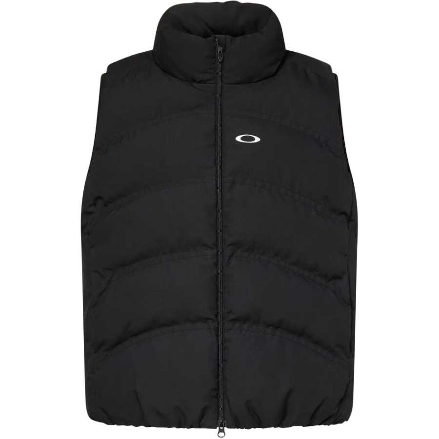 Oakley Vests Men's Black Stand Collar Other