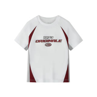FILA KIDS Short Sleeved Standard White Kids'