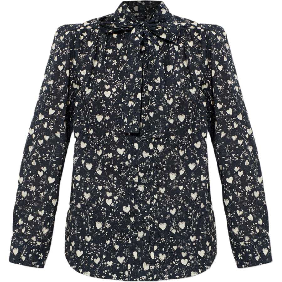 R13 R13 All-Over Printed Tie Fastened Shirt