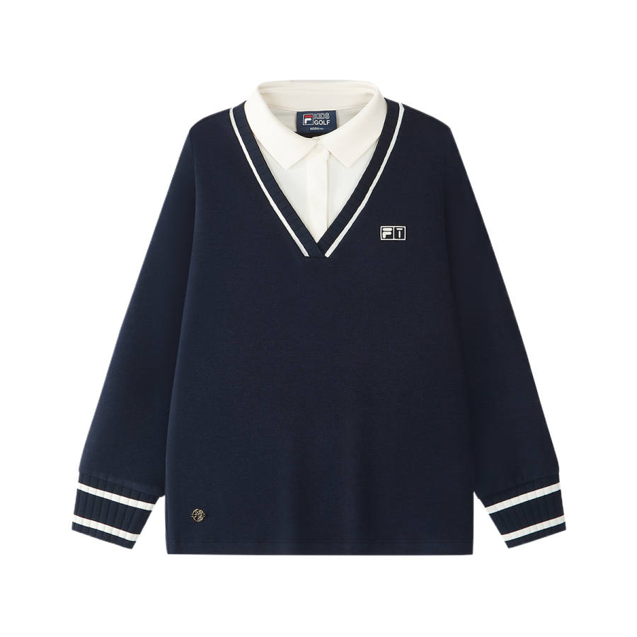 FILA KIDS Polo Shirts Lapel Moderate