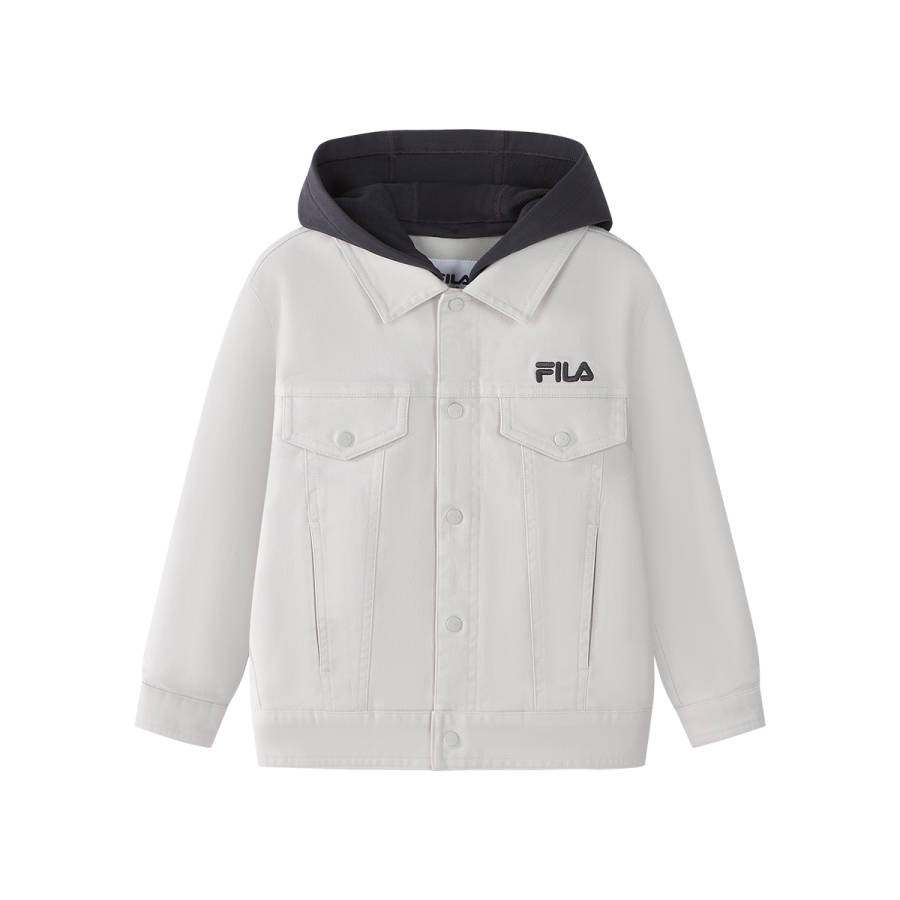 FILA KIDS Jacket Water Blue Gray Kids'