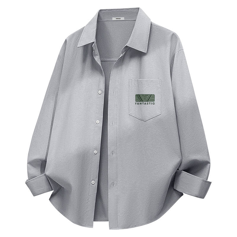 MINISO MINISO Shirts Unisex Lapel Moderate Workwear