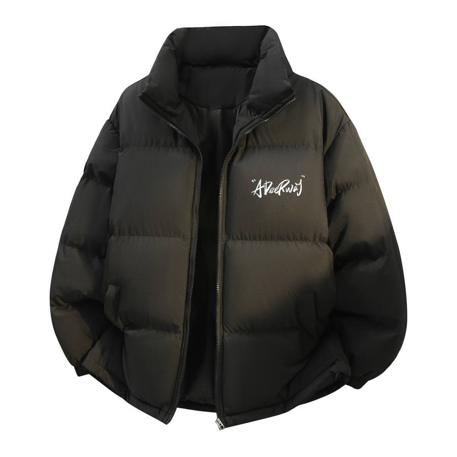 DEERWAY DEERWAY Puffer Jackets Unisex Stand Collar Thickened Padded Puffer Jacket