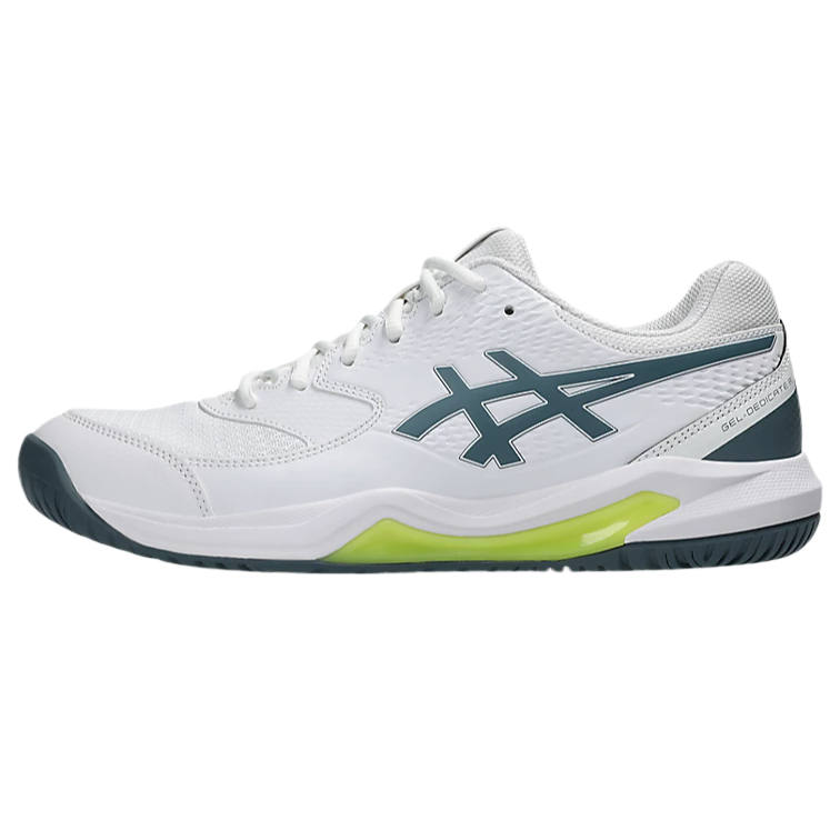 ASICS Gel Dedicate 8 Synthetic Leather Cushioning Low top Tennis Shoes Men's