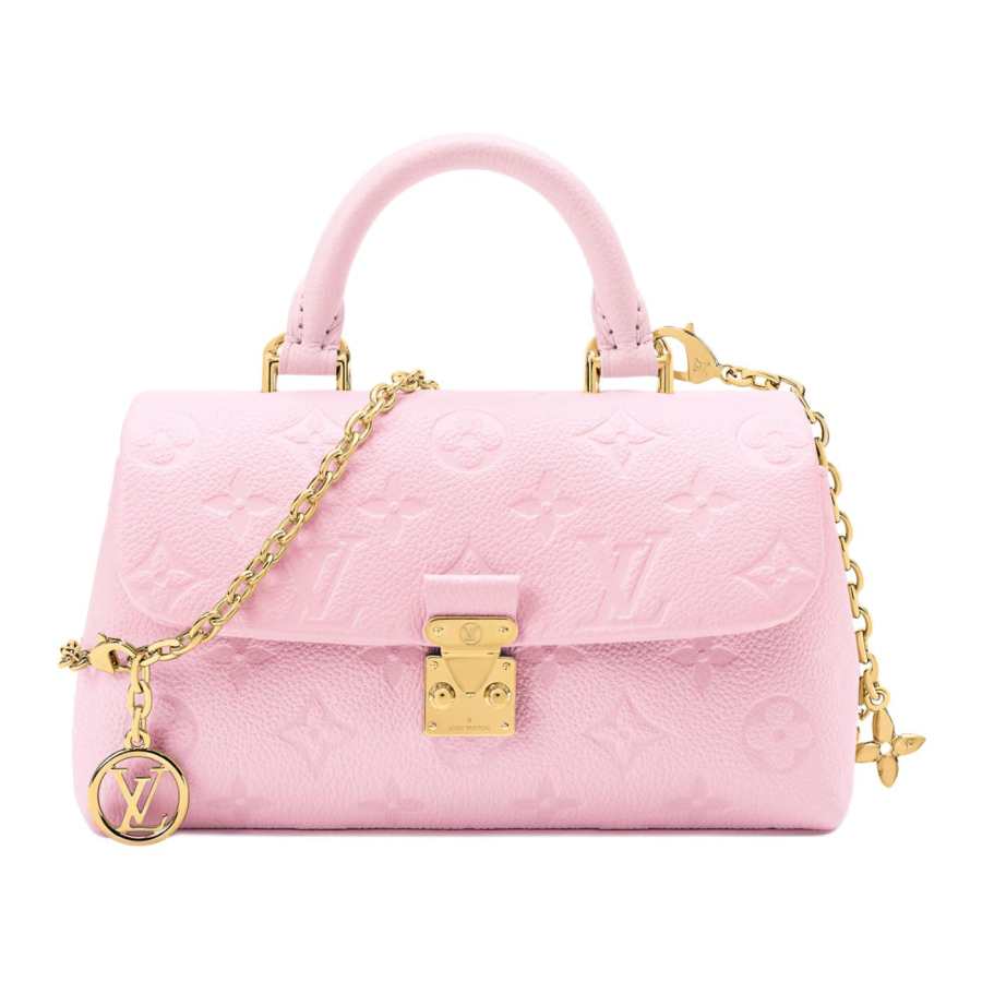 LOUIS VUITTON Cow Leather Shoulder Bag, Crossbody Bag, Handbag Women's Pink