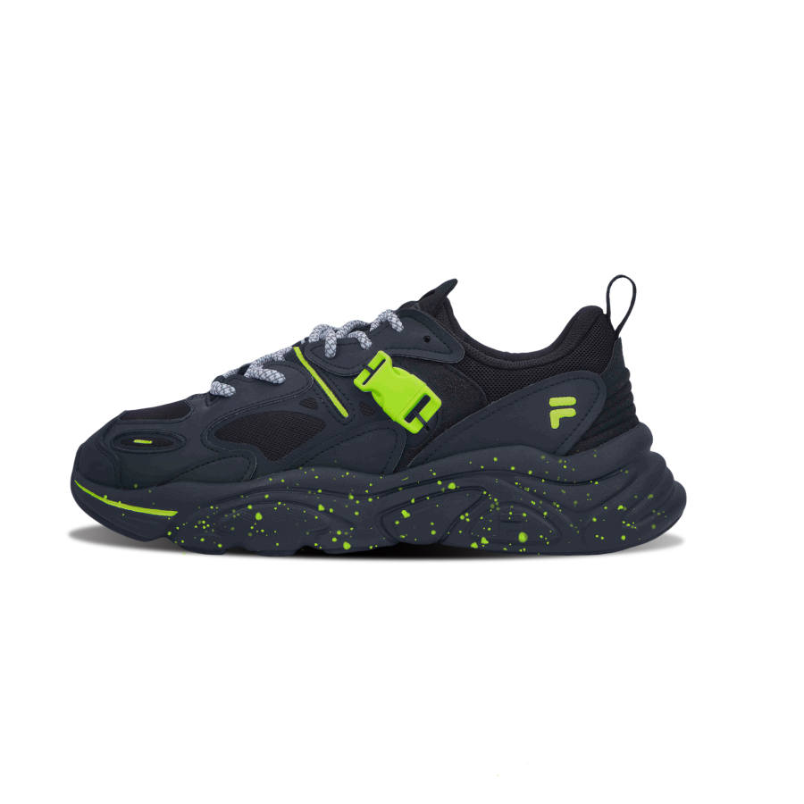 FILA Mars 2 Mars, Radiant Green Abrasion Resistant Slip Resistant Low top Casual Shoes Men's Neon Green
