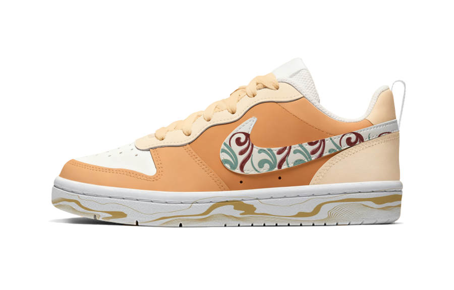 Nike Nike Court Borough Leather Cushioning Abrasion Resistant Slip Resistant Skateboard Shoes Unisex