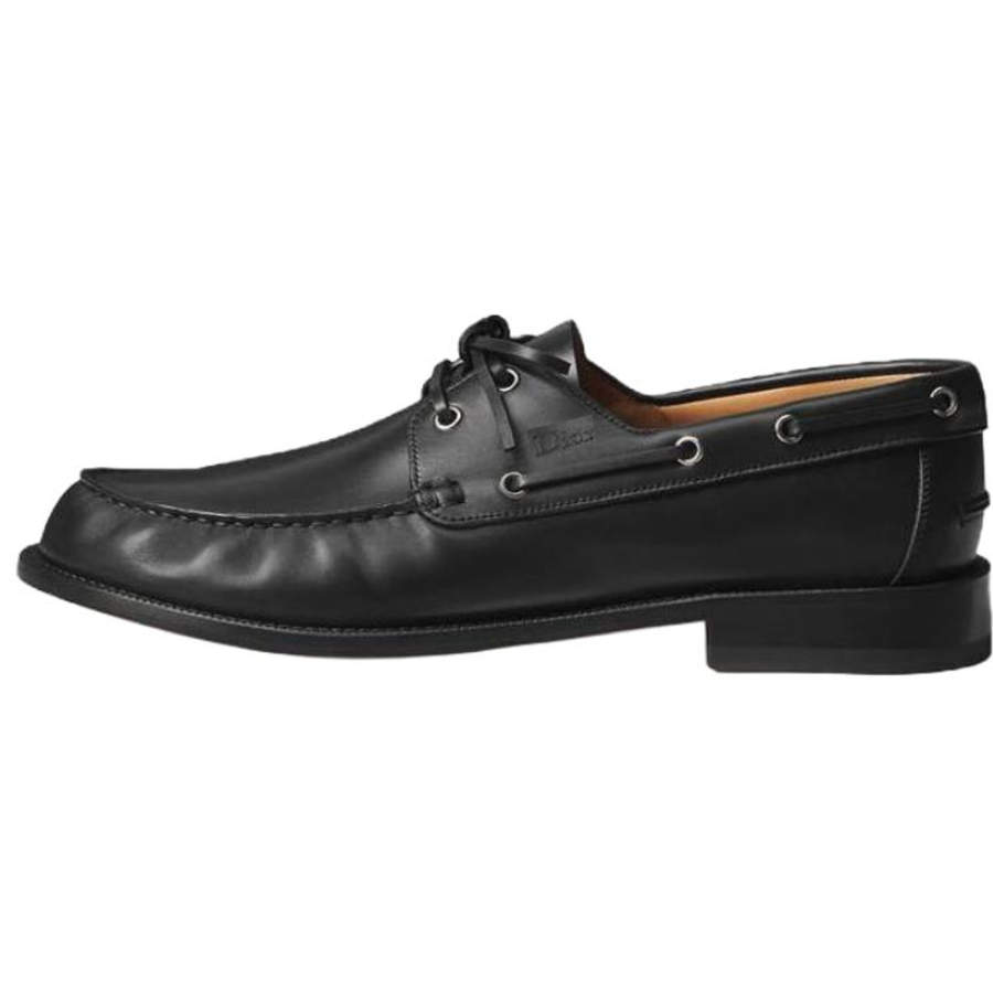 DIOR Archie Casual Leather Shoes Men's Black