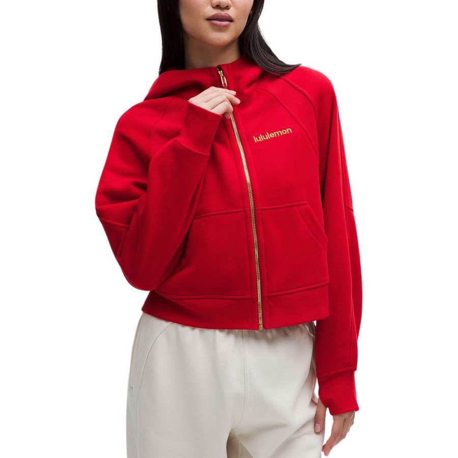 Lululemon Lululemon Scuba Series Jacket Women's Red