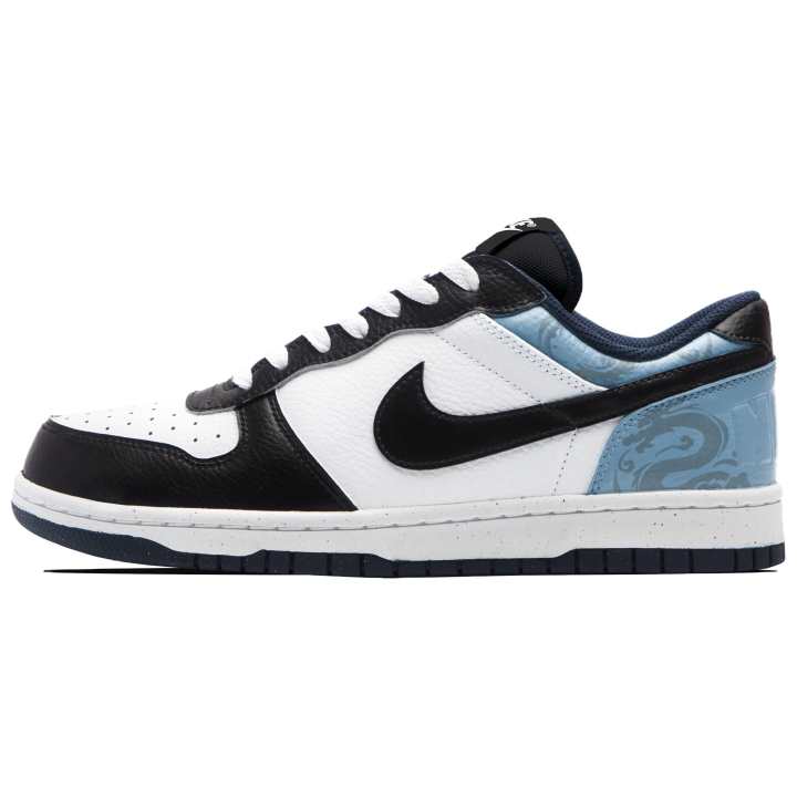 Nike Nike Big Low top Skateboard Shoes Men's White Blue