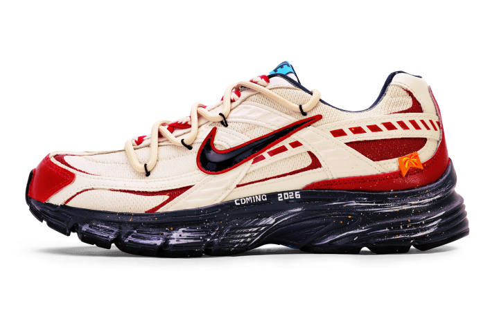 Nike Nike Initiator Low top Casual Running Shoes Men's Beige Red