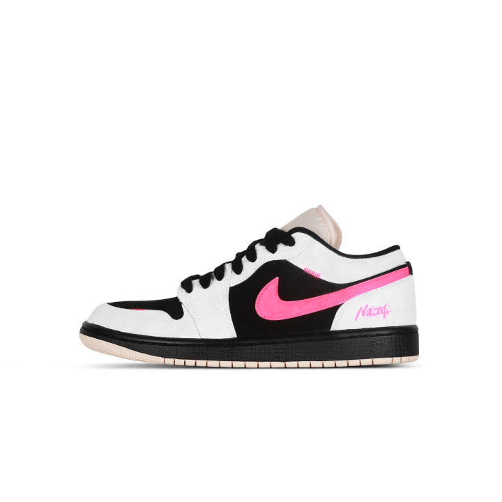 Jordan Jordan Air Jordan 1 Grapefruit Synthetic Leather, Leather Cushioning Abrasion Resistant Coverage Low top