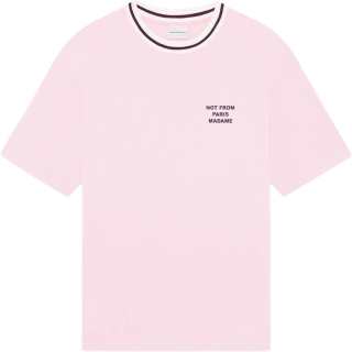 Drole De Monsieur ribbed-trim T-shirt