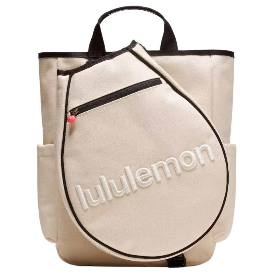 Lululemon Cotton Handbag Women's Natural & Black