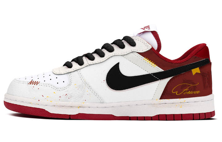 Nike Nike Big Red Gold Seal MONE Manufacturing Leather Abrasion Resistant, Lightweight, And Breathable Low top