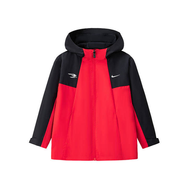 Nike Nike Jacket 3Brand Fleece Lined Thermal Casual Sports 2 Piece Set Kids'