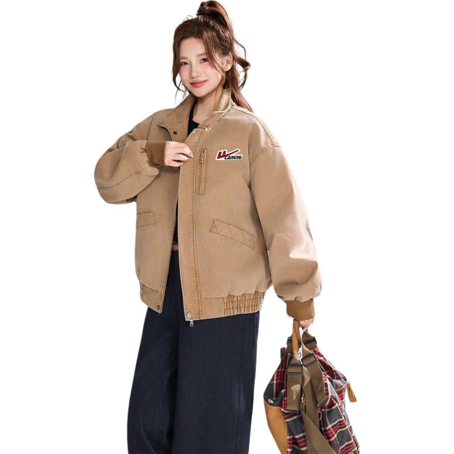 WARRIOR WARRIOR Jackets Women's Stand Collar Moderate Workwear