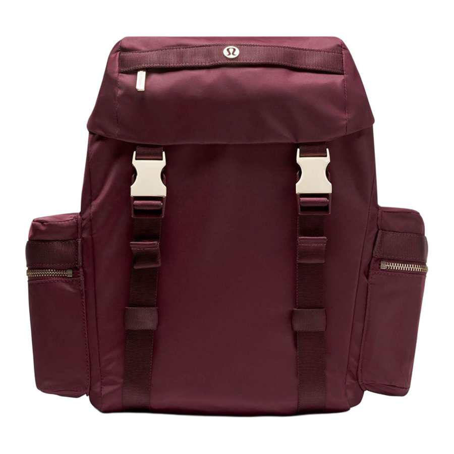 Lululemon Lululemon Wunderlust Nylon Backpack Small Unisex Burgundy