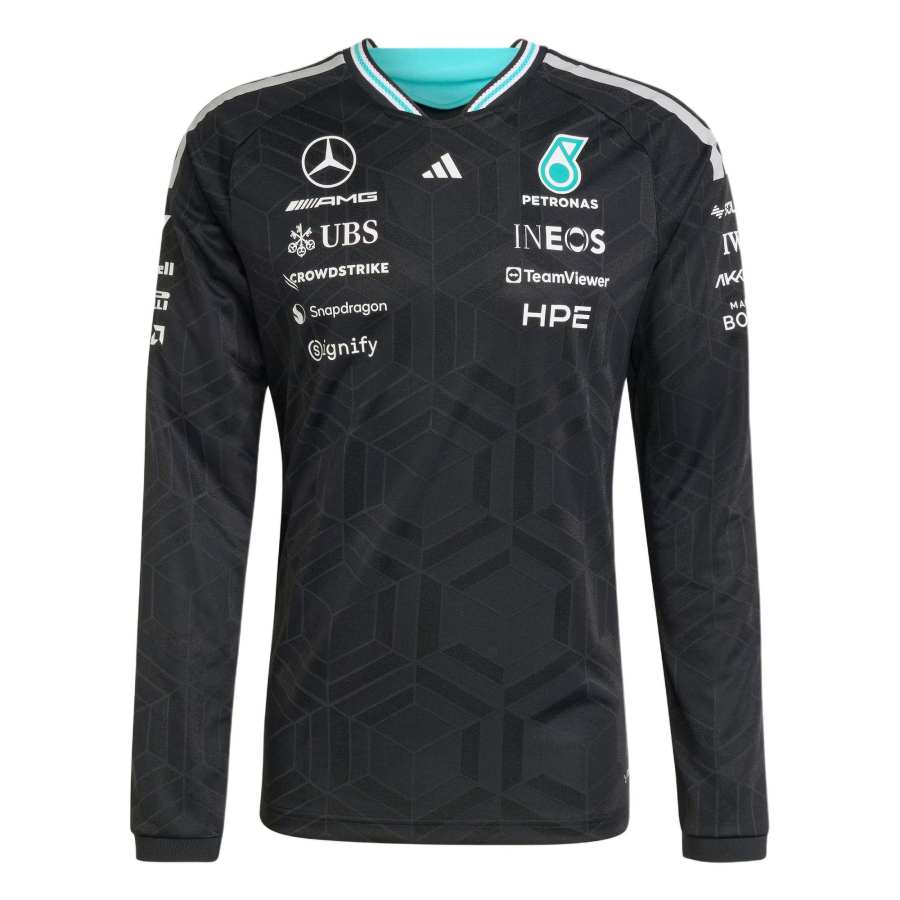 Adidas Adidas MERCEDES AMG PETRONAS FORMULA 1 TEAM JERSEY AUTHENTIC Quick Dry T Shirts Men's