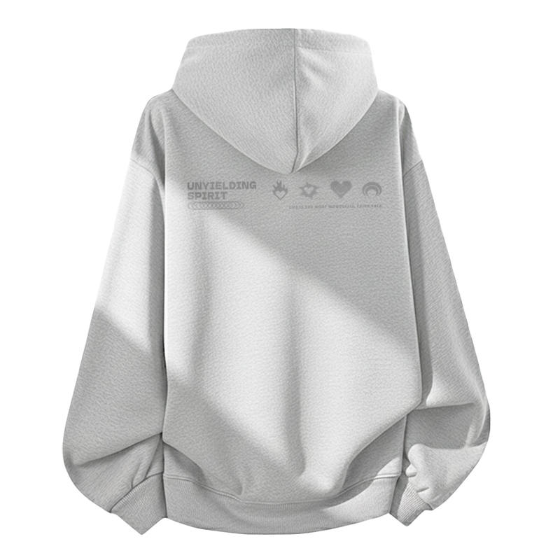 MINISO Sweatshirts Unisex Hooded Moderate Heavyweight