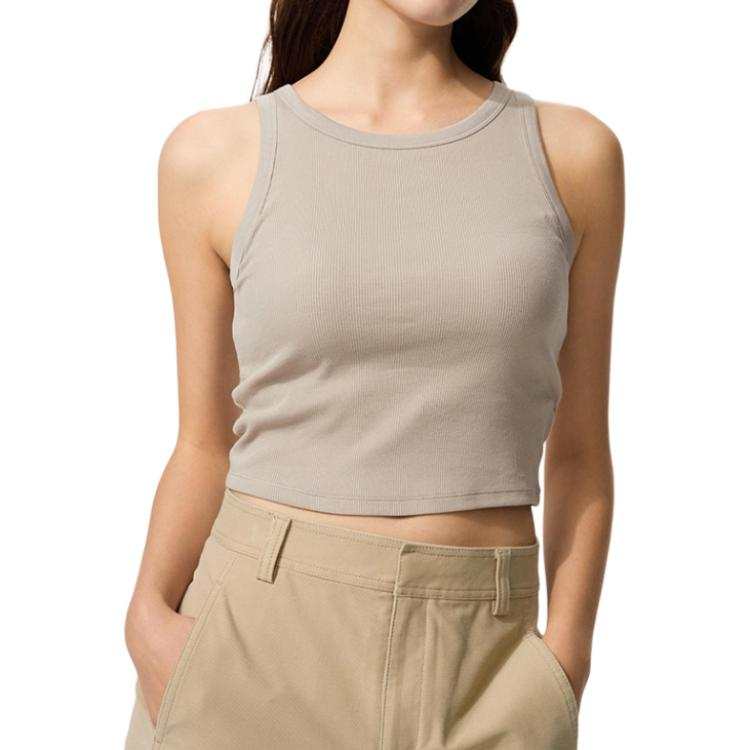UNIQLO SS26 Tank Tops Women's Beige Other