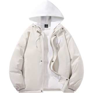 FIDO DIDO Down Jackets Unisex Hooded Thickened