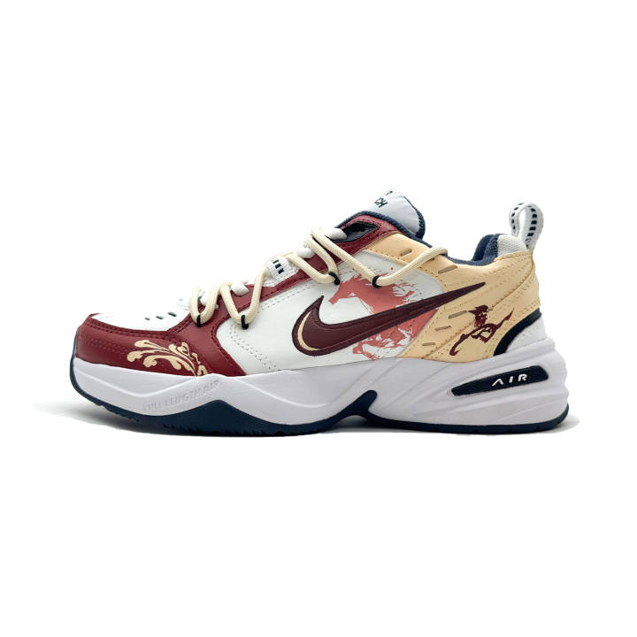 Nike Nike Air Monarch 4 Qinghe Creative, Auspicious Cushioning Slip Resistant Abrasion Resistant Low top Chunky Sneakers