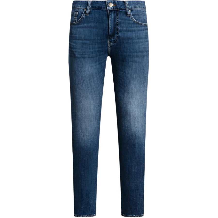 ARMANI EXCHANGE Jeans Men's Denim Blue Moderate Straight Fit Pants