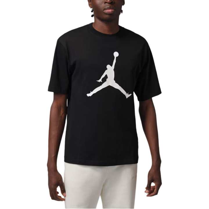 Jordan Jordan T Shirts Men's Black Crew Neck