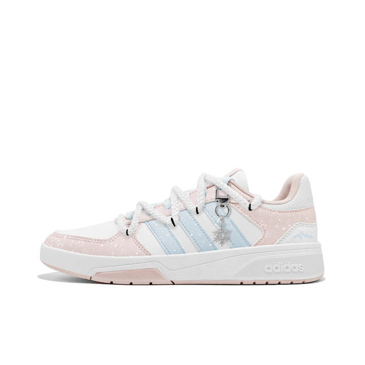 Adidas Adidas COURTBEAT Winter Snow Synthetic Leather, Leather Slip Resistant Abrasion Resistant