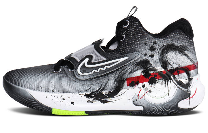 Nike Nike KD Trey 5 X Low top Basketball Shoes Men's Black White