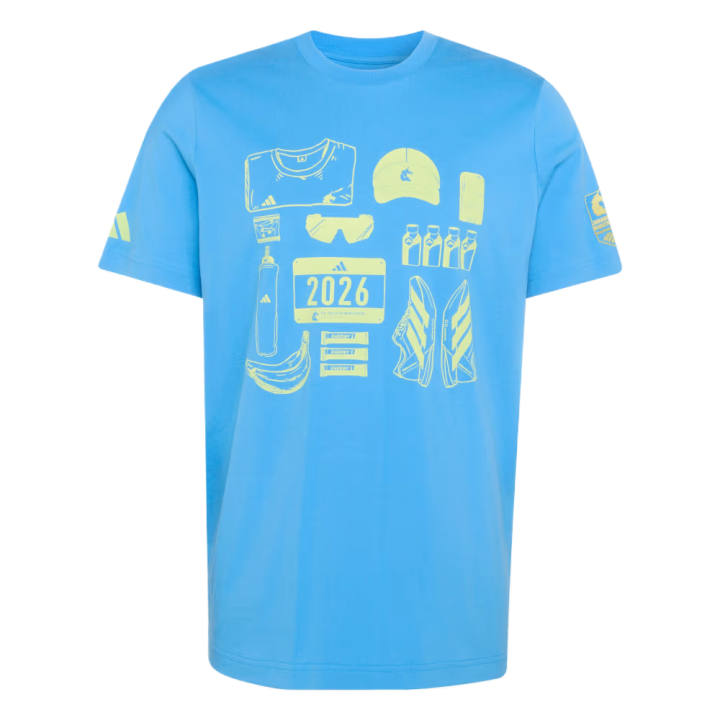 Adidas Adidas Boston Marathon Running T Shirt Men's