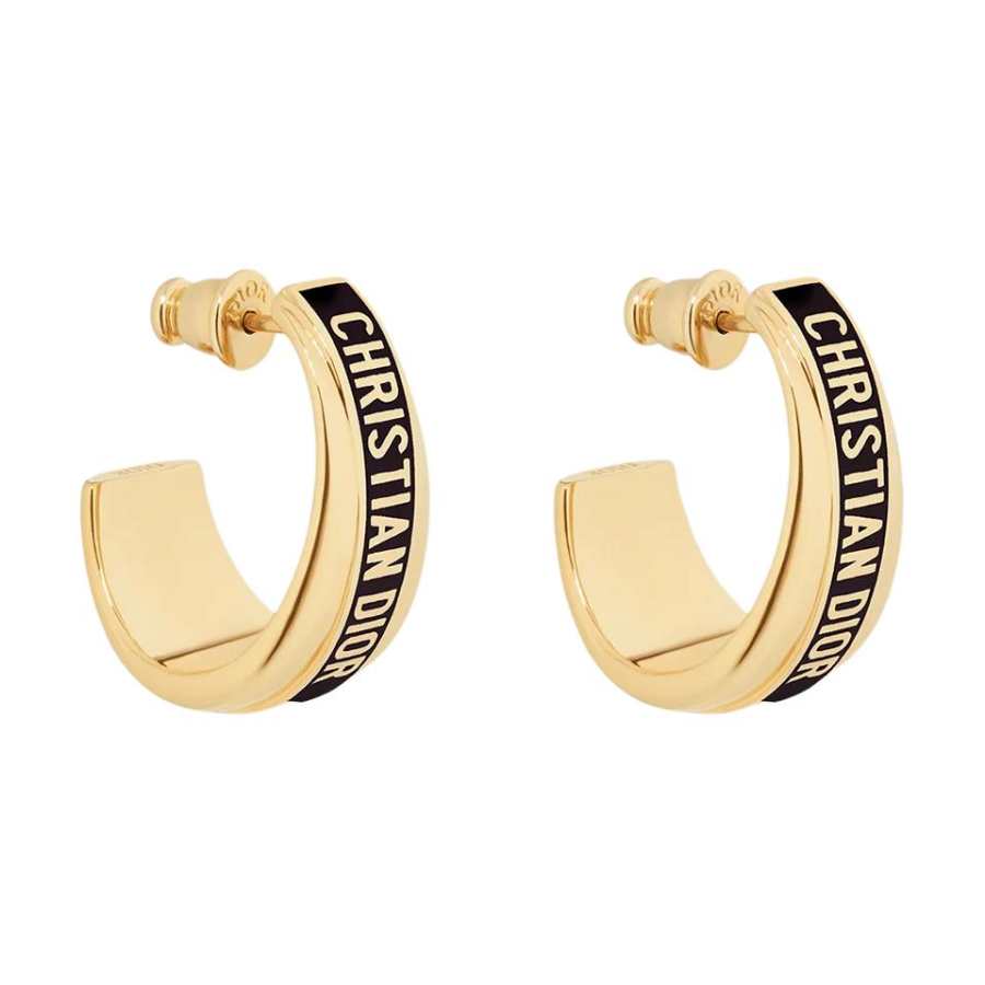 DIOR DIOR Metal Earrings Women's Black