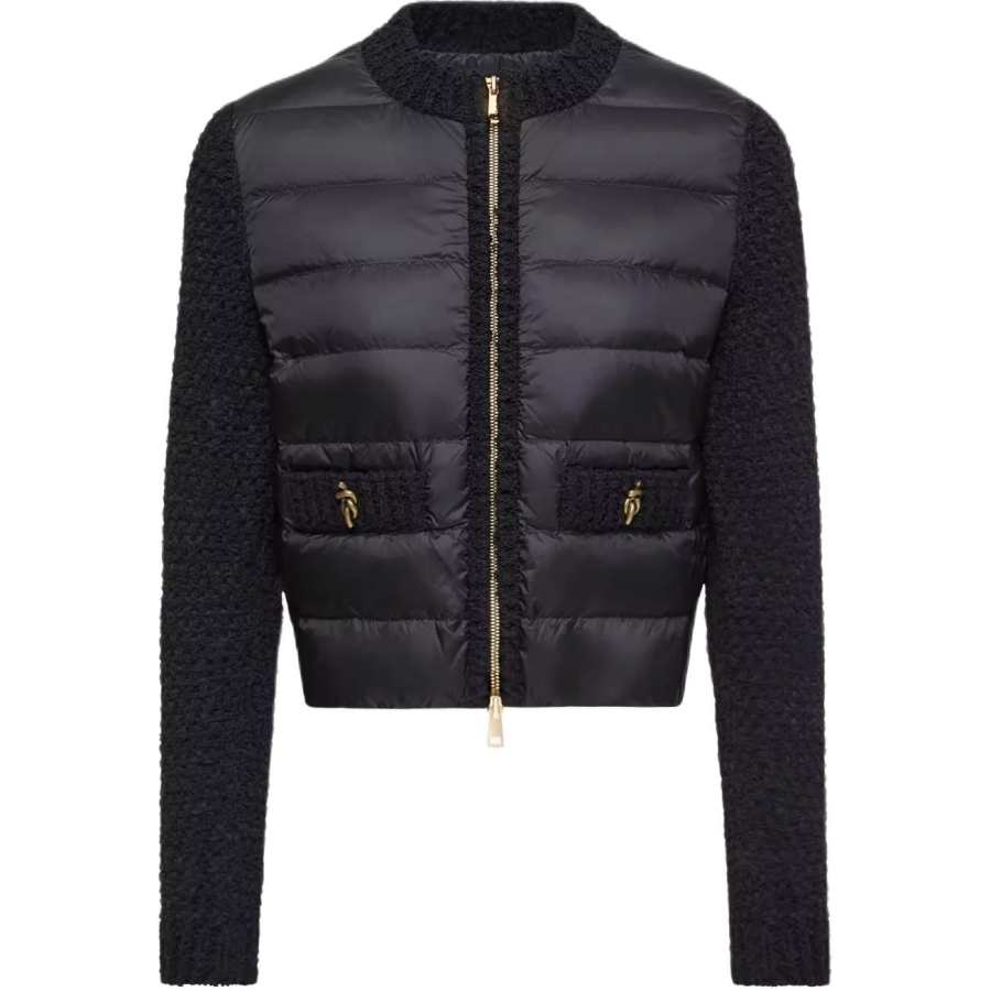 Moncler Moncler SS26 Padded Zip Up Cardigan Down Jacket Women's