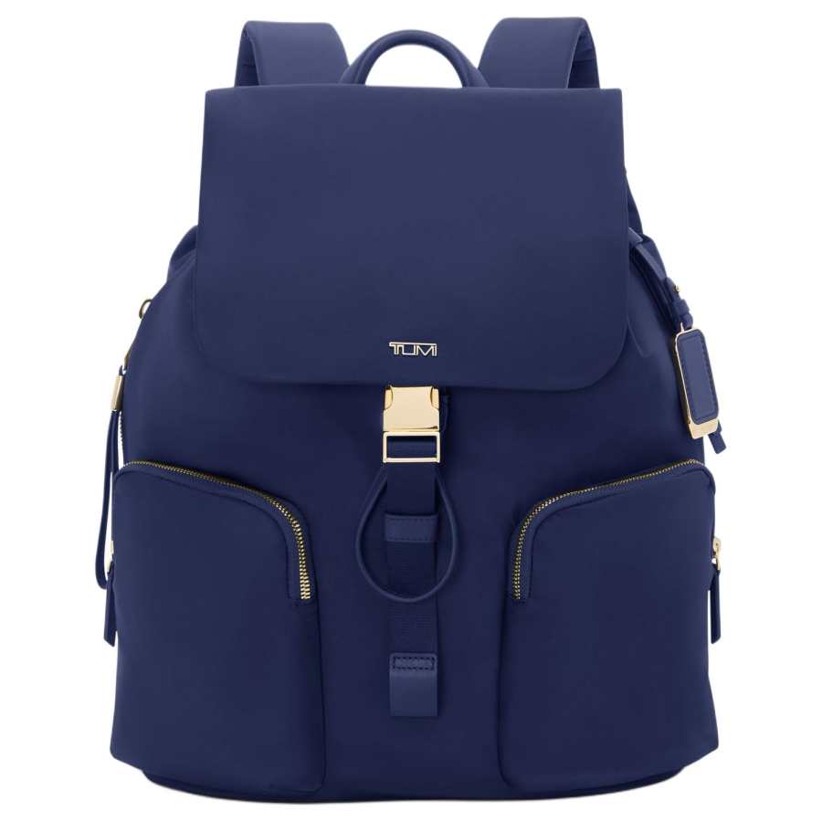 TUMI TUMI Voyageur Nylon Backpack Women's Light Gold Indigo