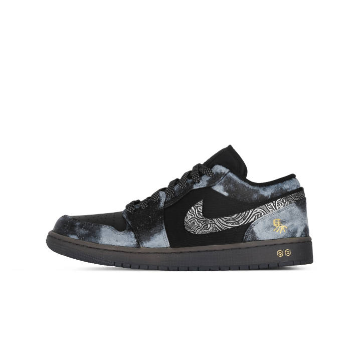 Jordan Jordan Air Jordan 1 Instant Wealth Textile, Leather Cushioning Abrasion Resistant Coverage Low top