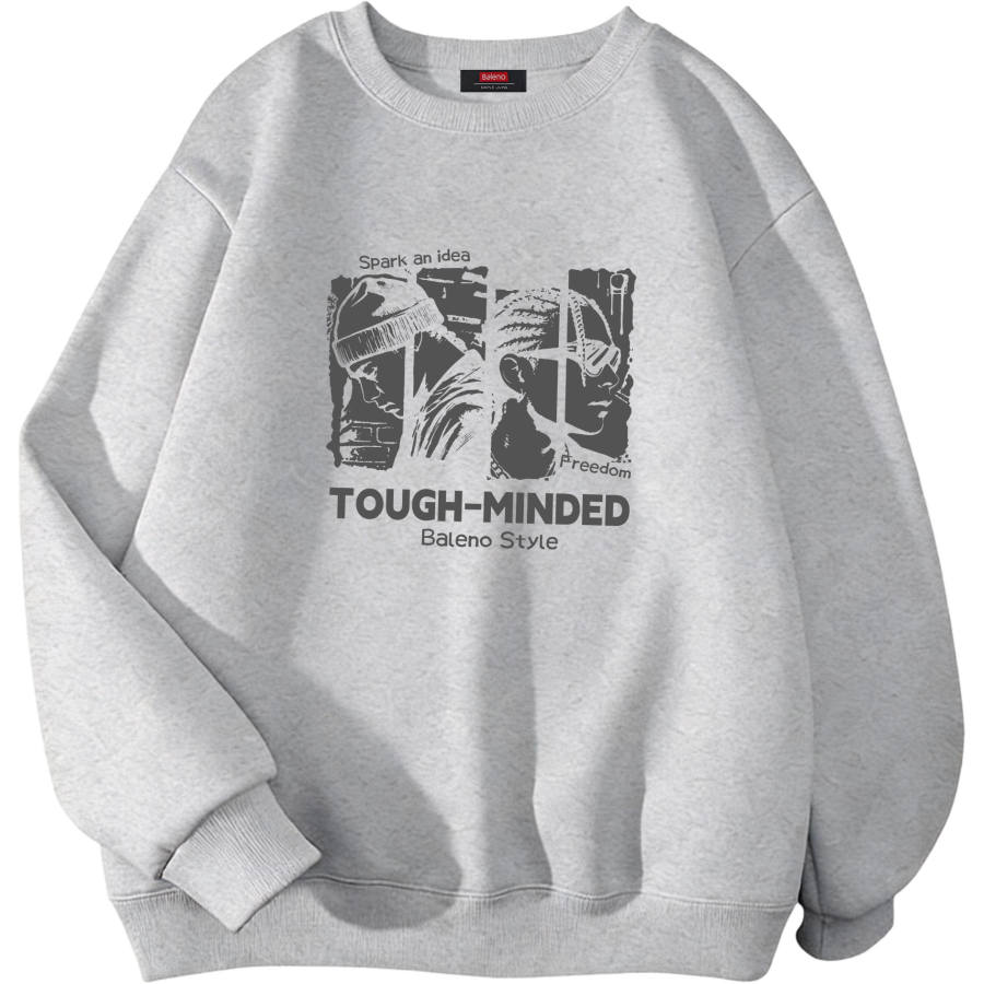 BALENO Sweatshirts Women's Crew Neck Moderate Heavyweight
