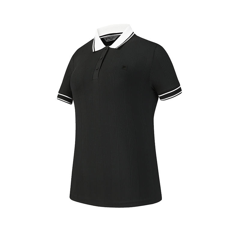 FILA Golf Polo Shirt Women's Pitch Black