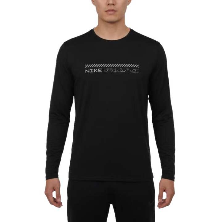 Nike Nike MILER DF UV WINTERIZED LS T Shirt Men's