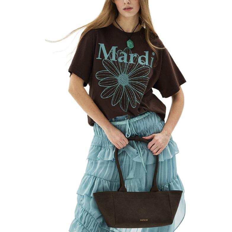 MARDI MERCREDI T Shirt Women's Korean Style