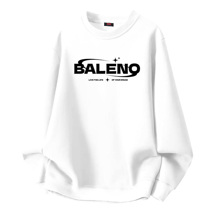 BALENO Sweatshirts Women's Crew Neck Moderate Heavyweight
